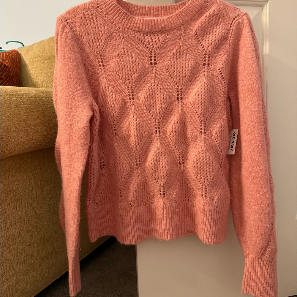 Light pink sweater- brand new!